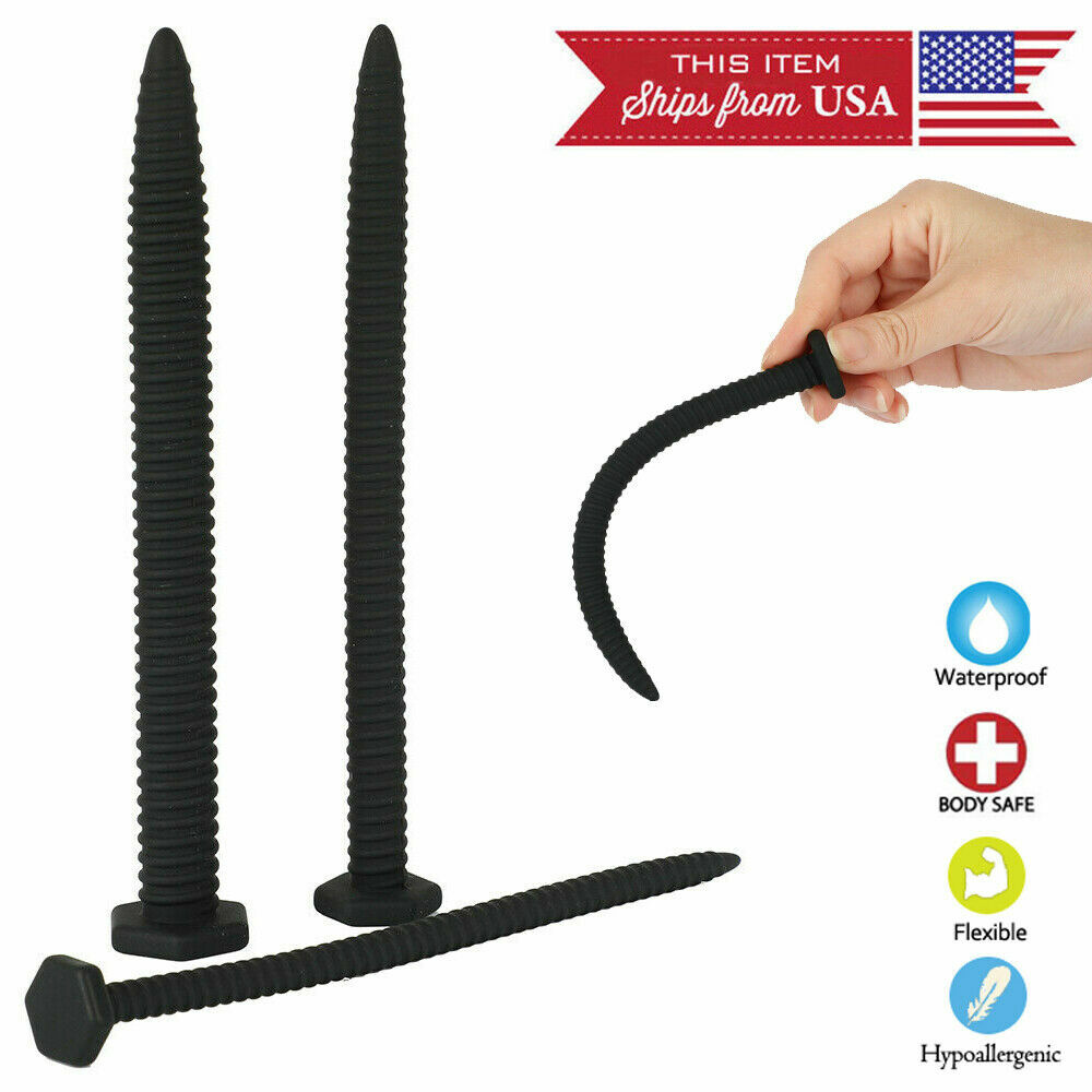3pcs set Male Silicone Penis Prostate Urethral Massager Plug Dilator Sex Toy
