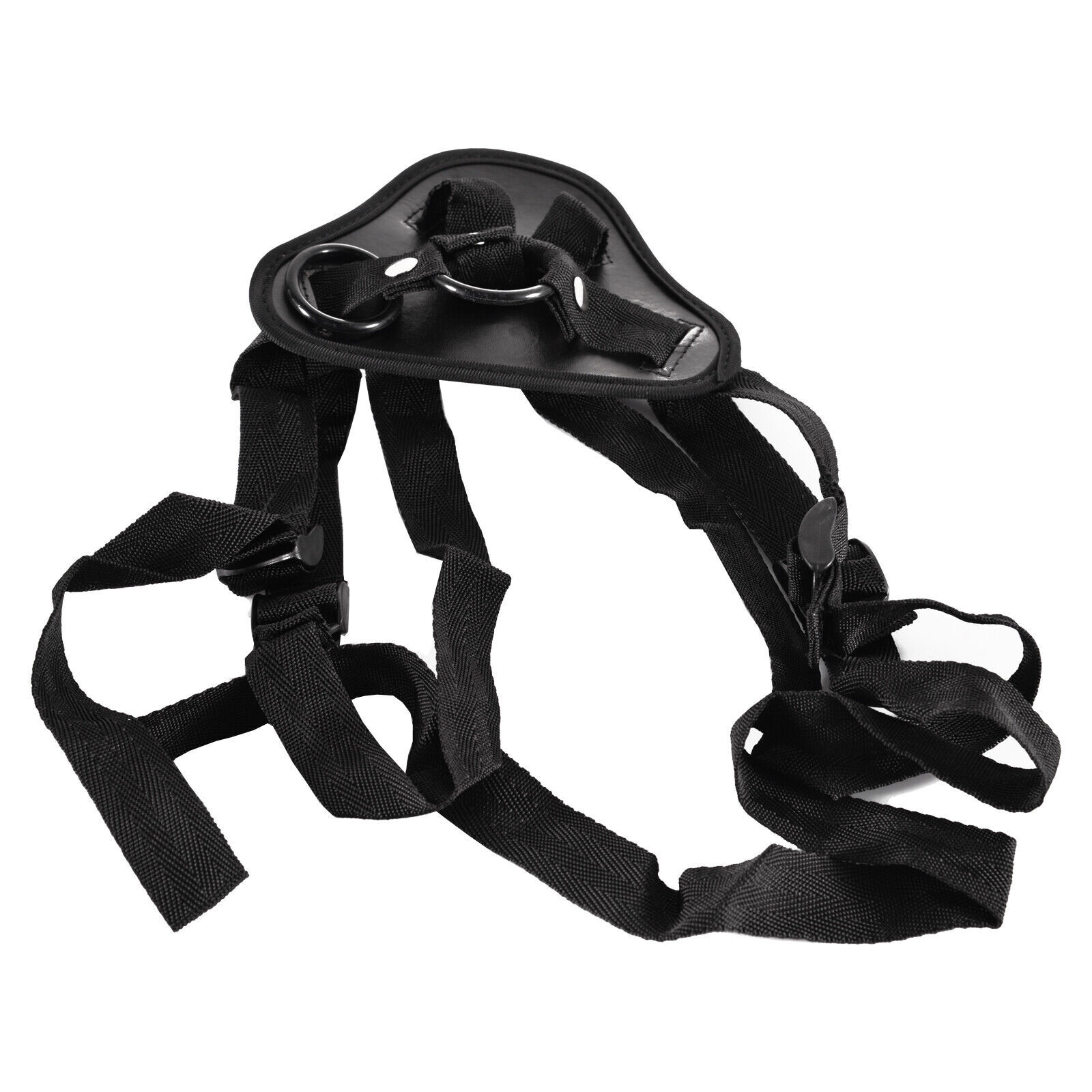Suction Cup Vibrating Dildo Strap On Harness Lesbian Realistic G spot Sex Toy US