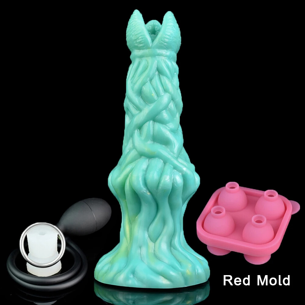 Inflatable Ovipositor Dildo Lay Eggs Pneumatic Ovipositors Female Anal