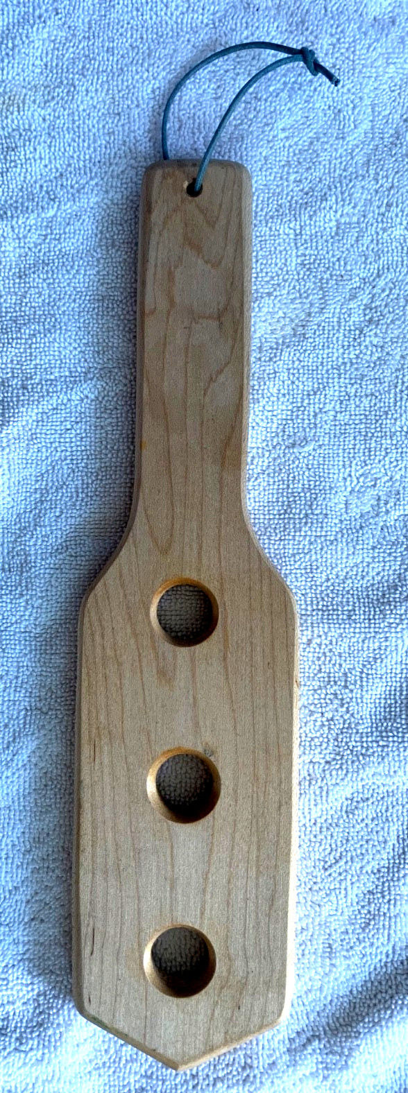 12 inch Bamboo Paddle – Lightweight Durable Smooth Wooden Paddle for BDSM