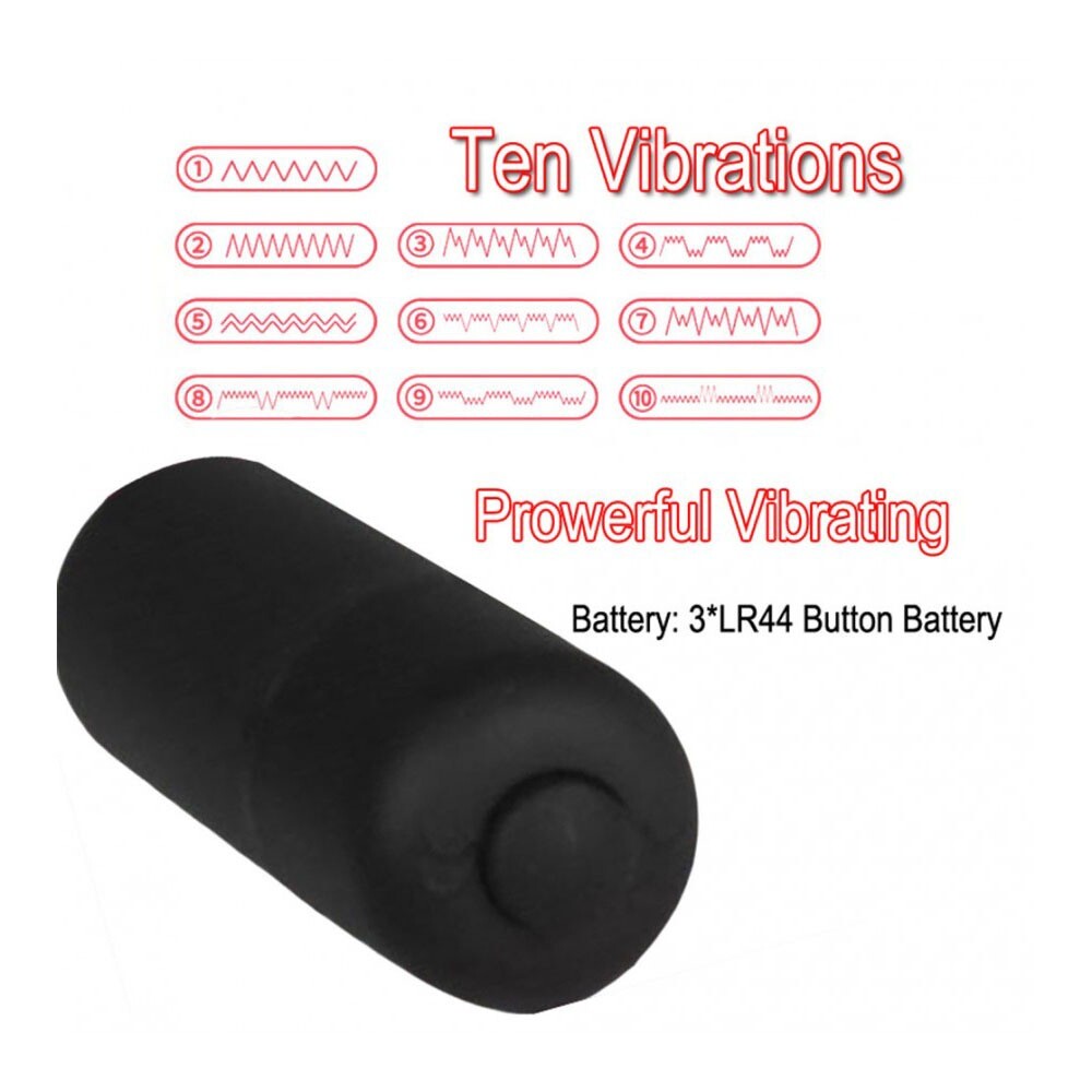Vibrating Ball Testicle Scrotum Pouch Cinch Penis Cock Ring Sex Toys for Men