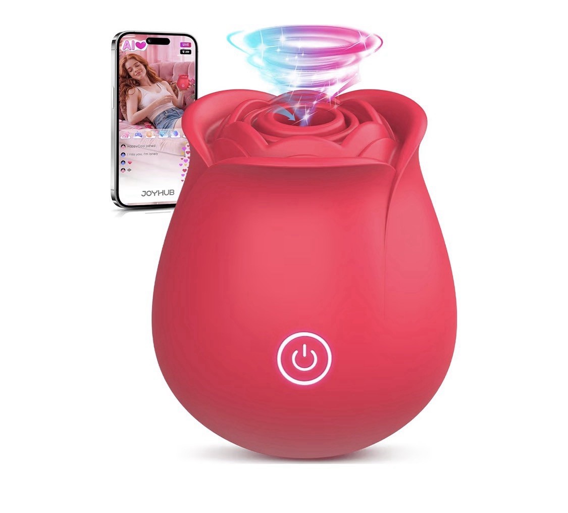 Vibrator Rose Sex Toy for Women 9 Sucking Vibrating Modes SEALED DISCREET