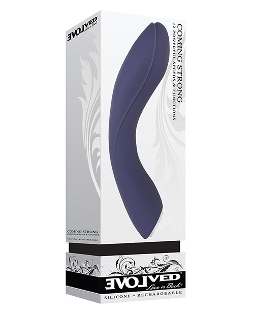Evolved Coming Strong Vibrator – Blue