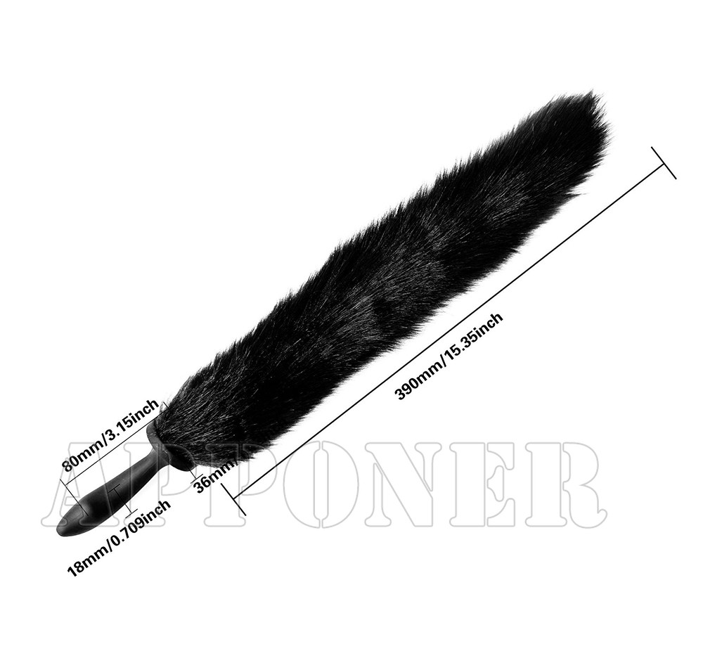 NEW Sexy Fox Anal Plug Tail Silicone Butt Plug Dildos Cosplay Anal Toy For Women