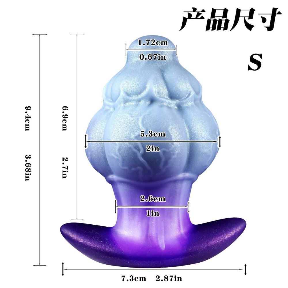 New SML Huge Wearable Anal Plug Large Butt Plug Anal Dilator Sex Toys For Women