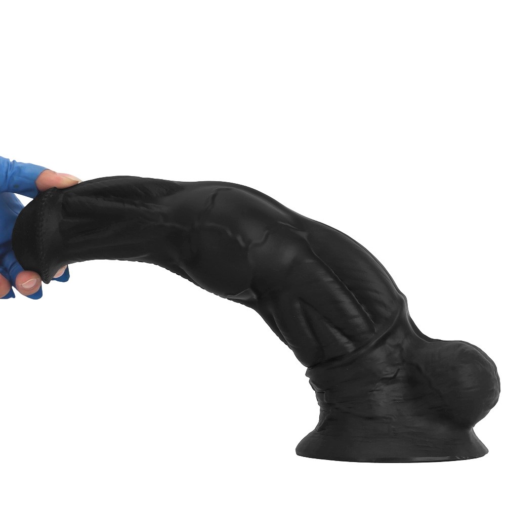 7.4″ Alien Knot Dildo G-spot Dong Cock Penis ASS Butt Plug Women Men Masturbator