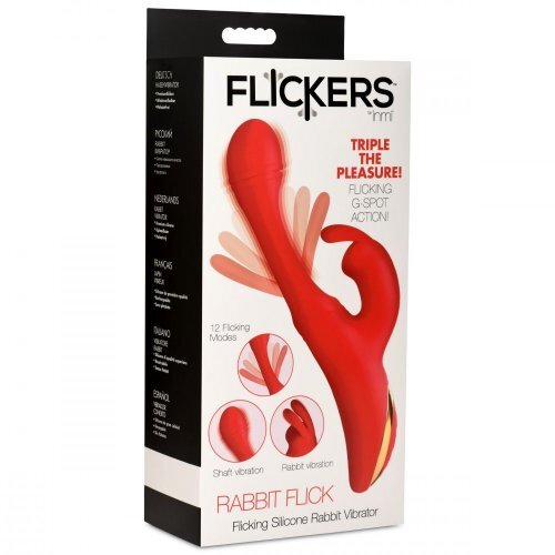 Inmi Flicking Silicone Rabbit Vibrator