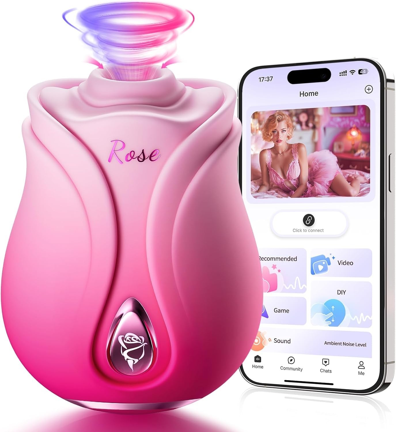 Sex Toy Sucking Vibrator – Womens Sex Toys Adult Toy with 10 Sucking&Vibrating B