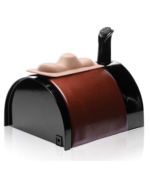 LOVE BOTZ SADDLE DELUXE RIDING SEX MACHINE WITH DUAL ATTACHMENTS