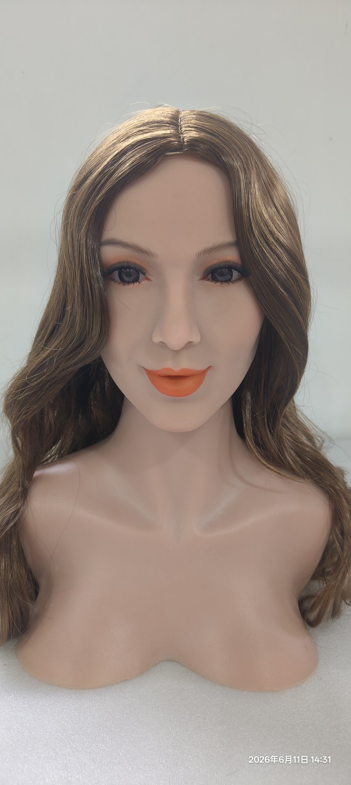 Realistic TPE Sex Doll Head Oral Sex Toys Replaceable Heads Lifelike Masturbator