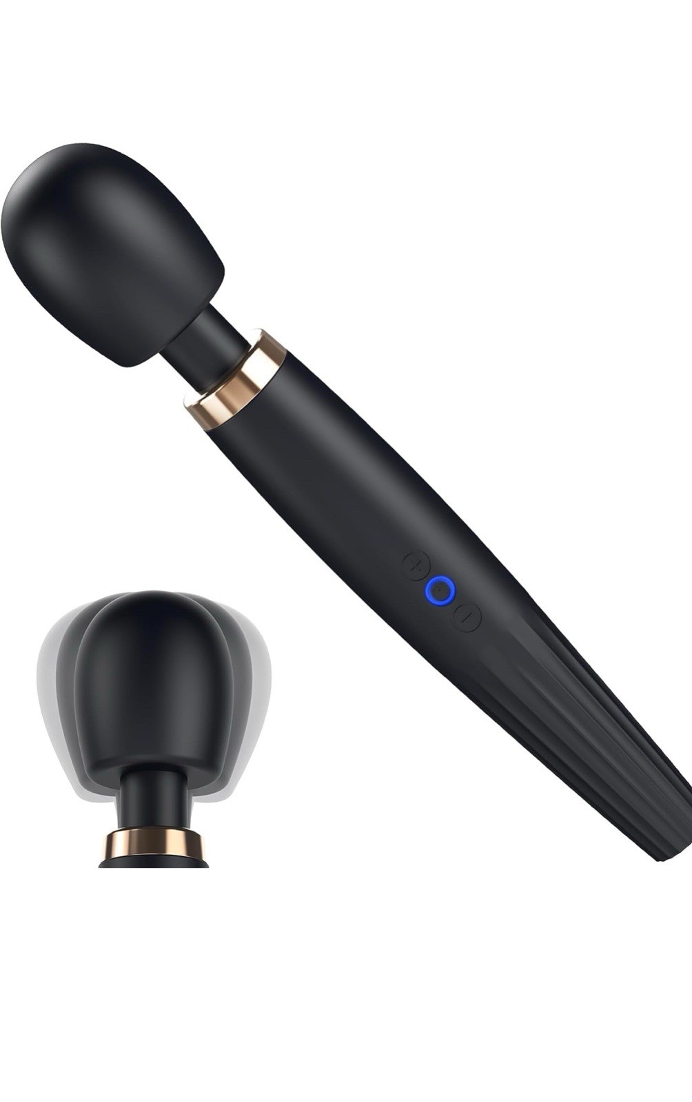 Wand Vibrator Adult Toy with 5 Vibrations and 3 Speeds