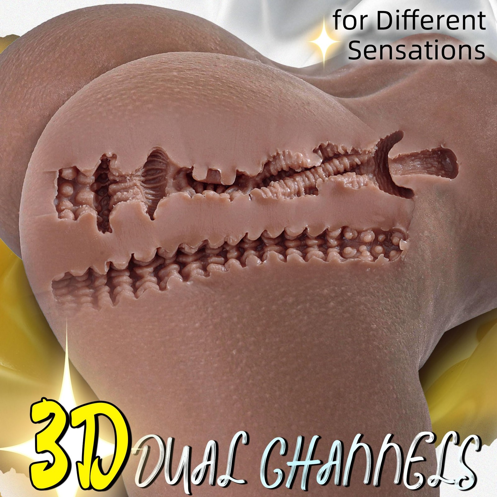 Black Pocket Pussy Sex Doll Male Masturbator, Realistic Pocket Pussies Male S…