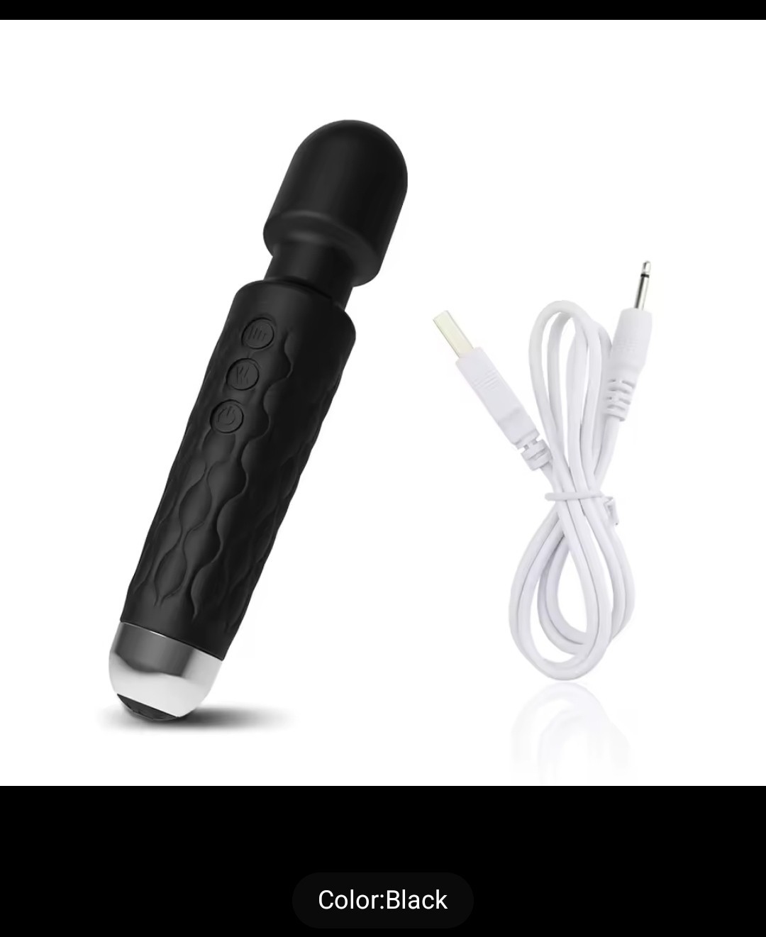 Powerful Wand clit vibrator(Usb)Does Not Come In A Box!!