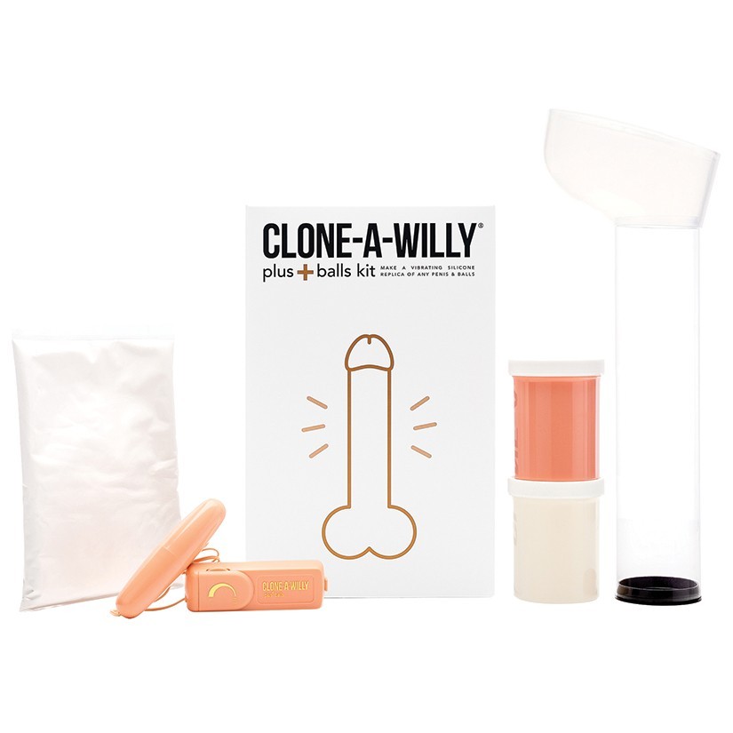 Clone A Willy Plus Balls Vibrating Silicone Kit – Light, Medium & Deep Skin Tone