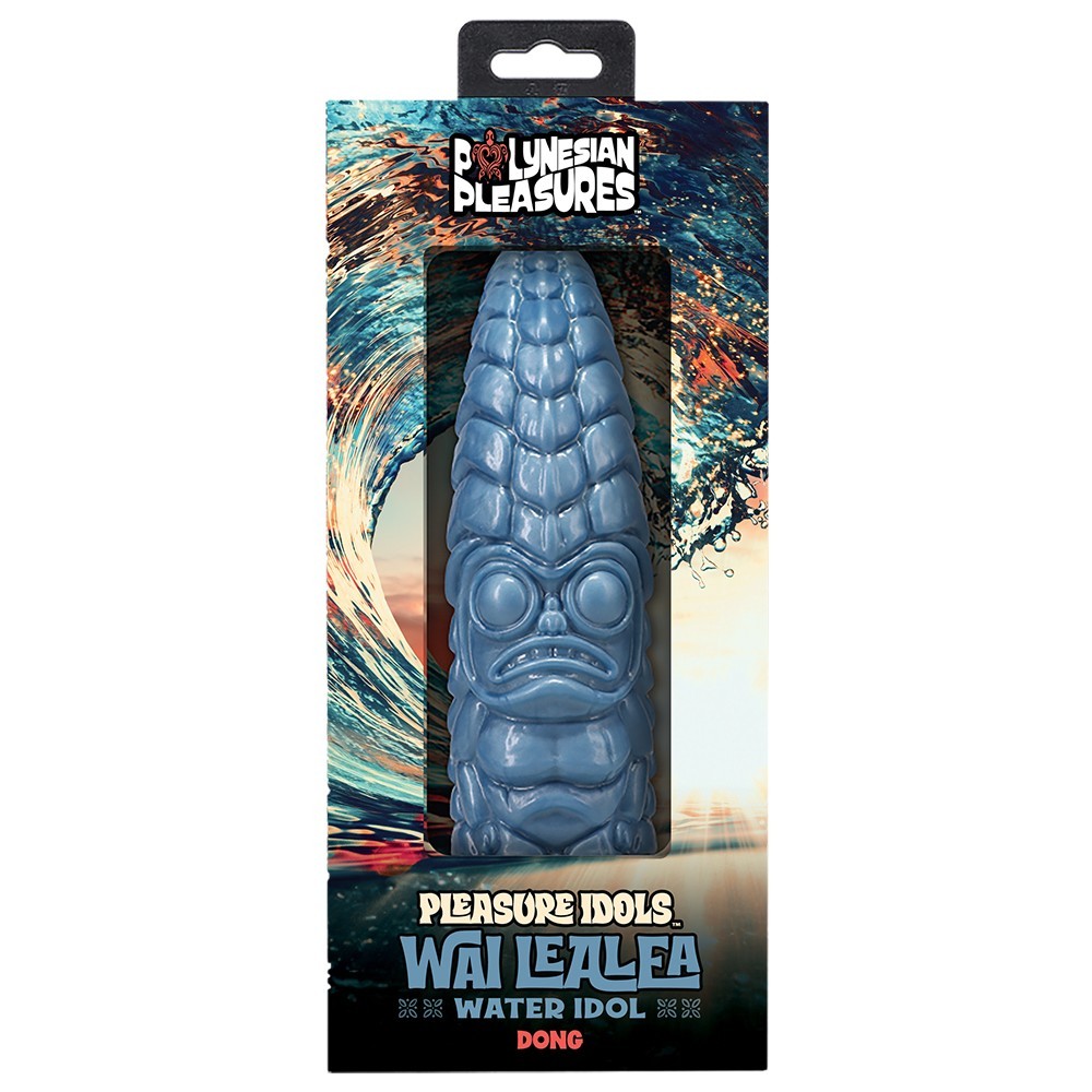 Doc Johnson Polynesian Pleasure Idols Wai Lealea Water Idol Dong Ocean Blue