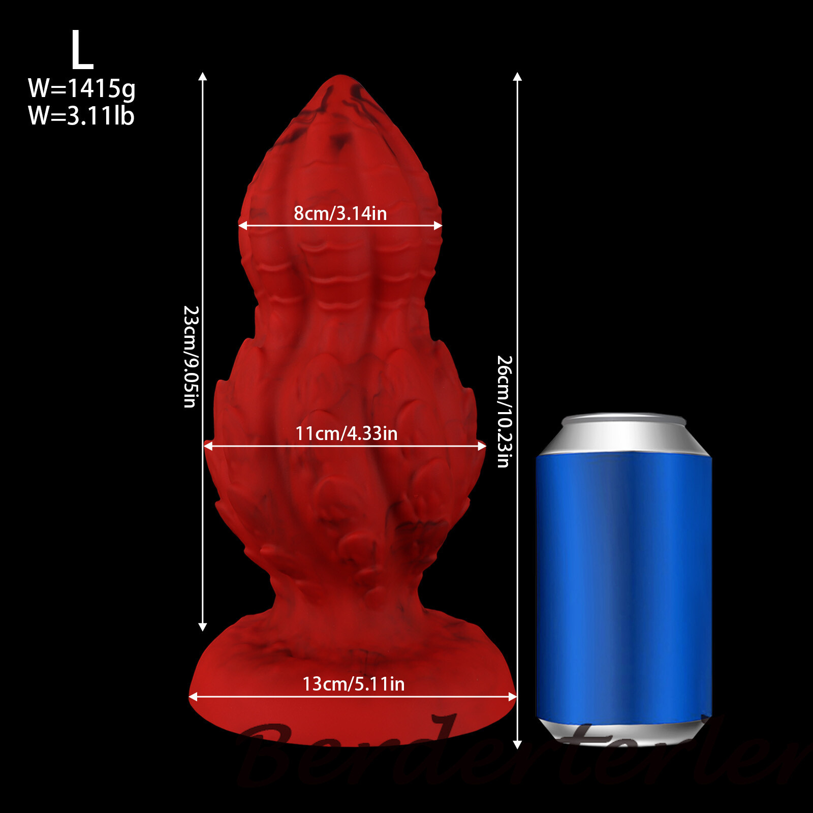 8.5cm-12.5cm Huge Anal Plug Big ButtPlug Deep Stimulation Sex Toy Anus Dilator