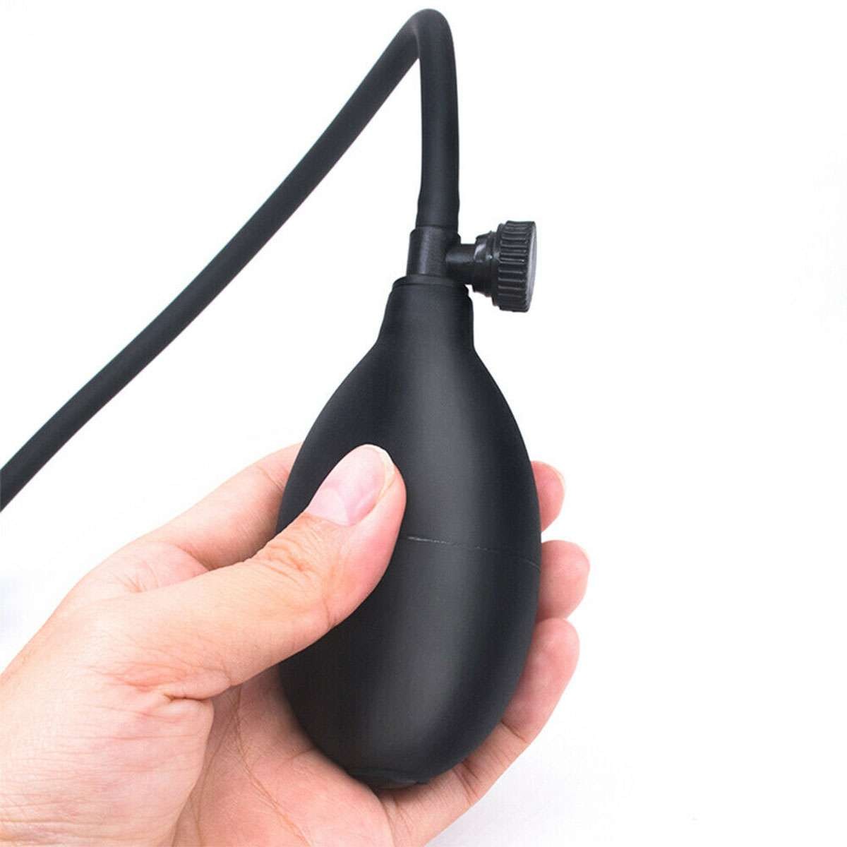 Male Inflatable Penis Extender Stretch Sleeve Penis Pump Enhancer Enlarger Ring