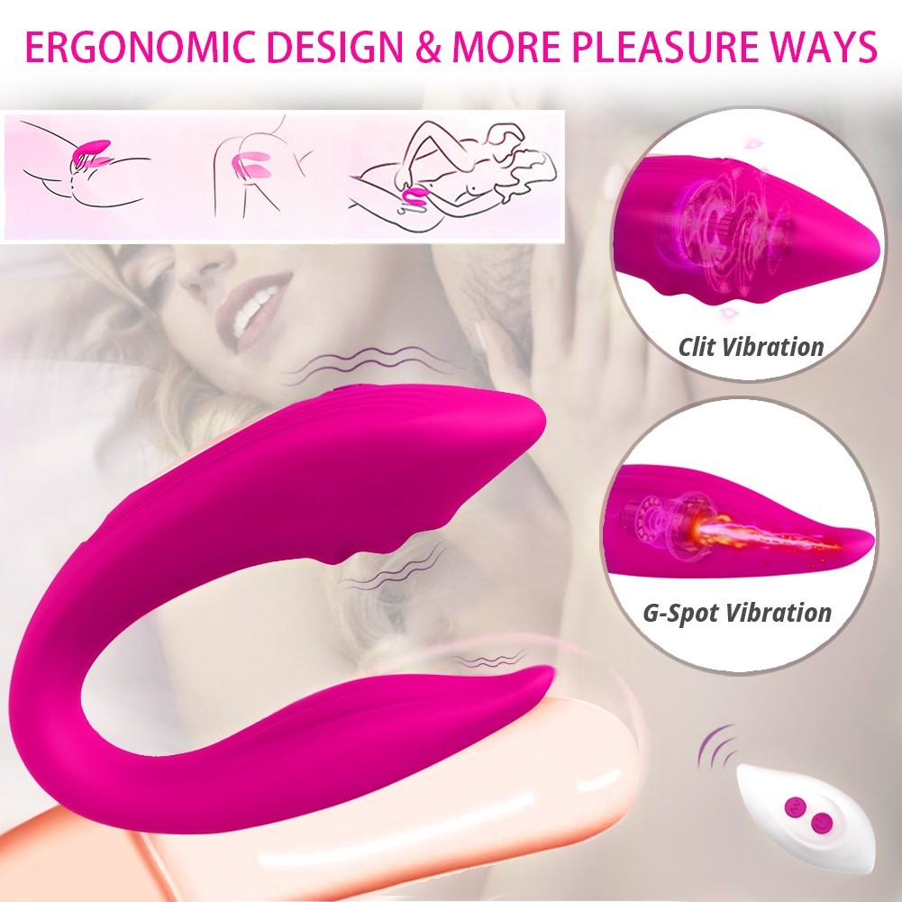 Wearable G-Spot Clit Vibrator Dildo Double Massager Clit Sex Toys for Women
