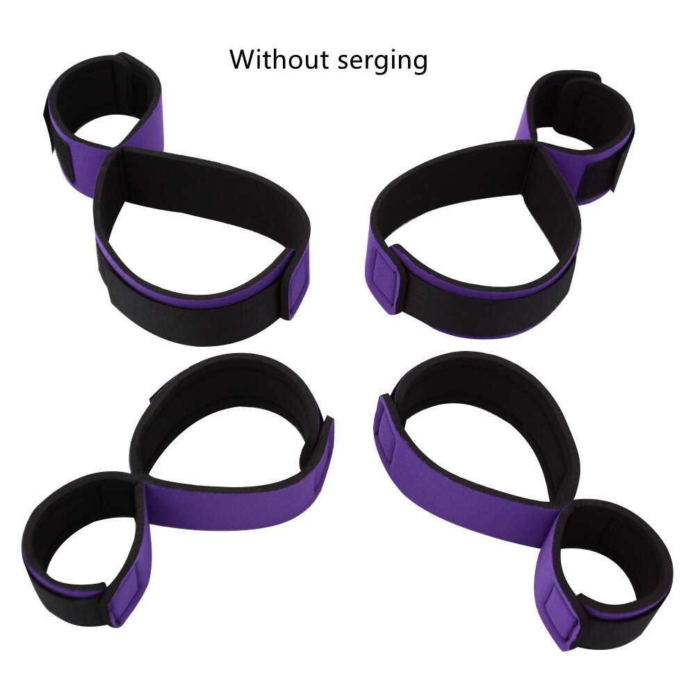 B D S M Women Sex-Toy Leg Cuffs Hand Wrist Ankle Bondage Restraint Shackle Gear