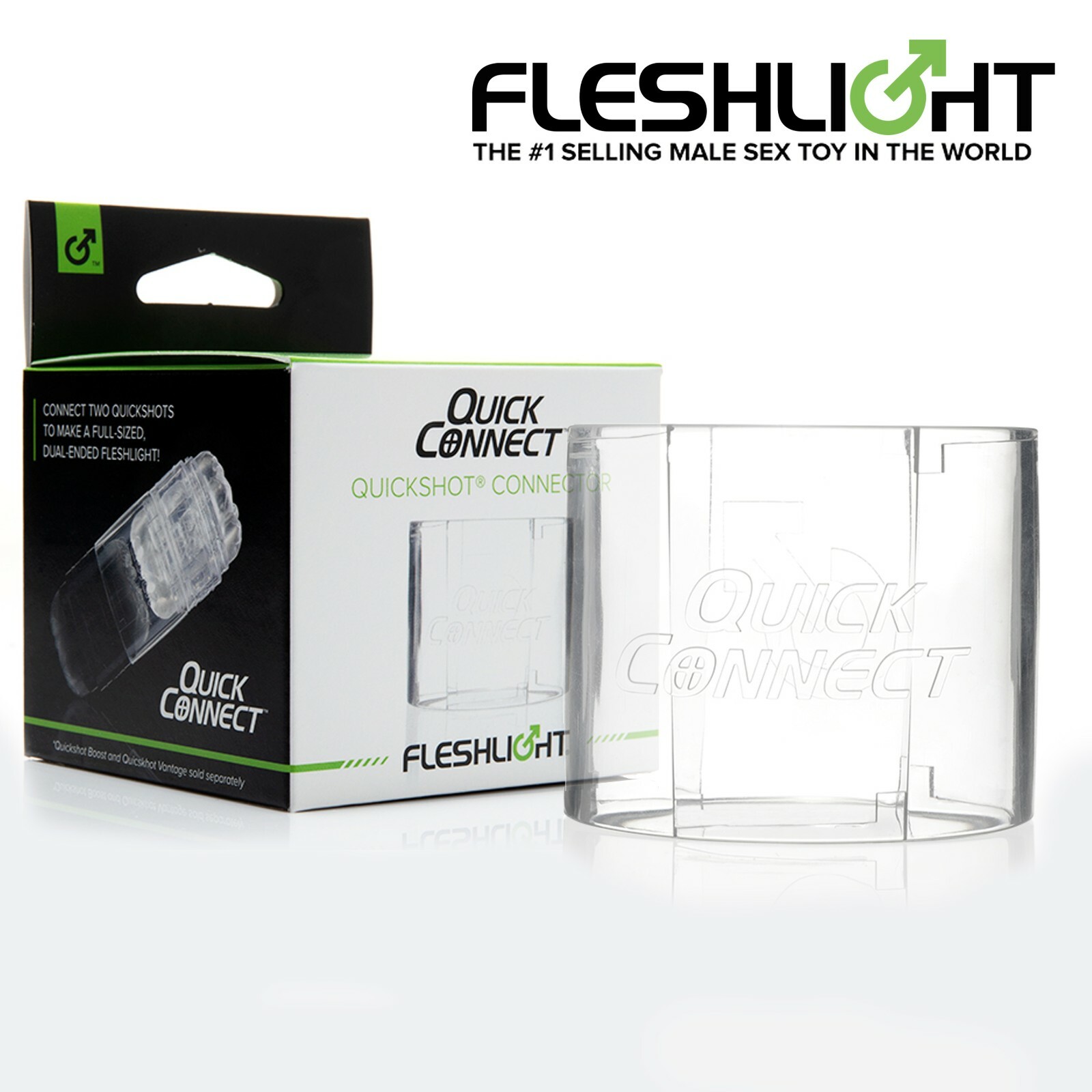 Fleshlight – QuickShot Quick Connector – Masturbator Accessory