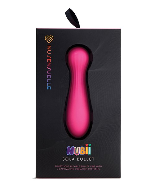 Nu Sensuelle Sola Nubii Flexible Bullet – Pink