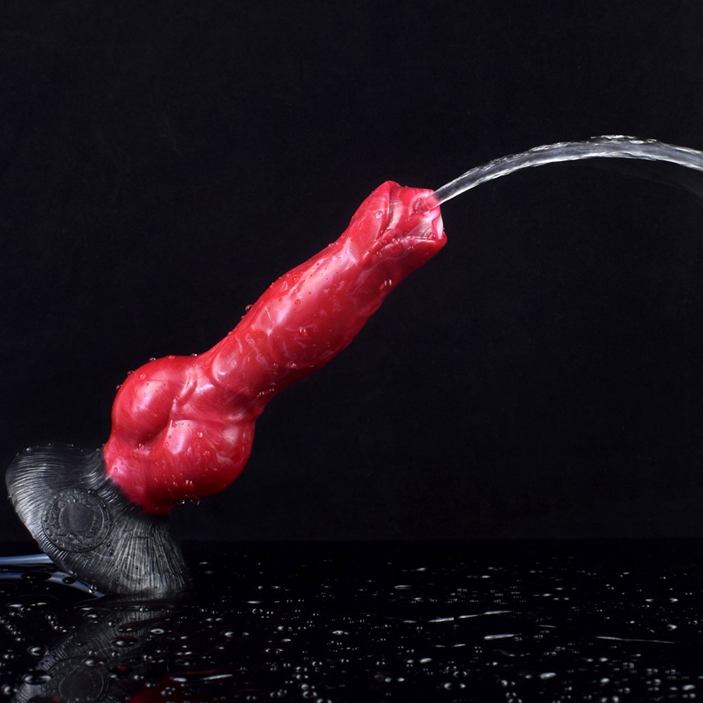 Huge Knot Squirting Ejaculating Dildo Fantasy Strong Suction Cup Anal Toy Adults