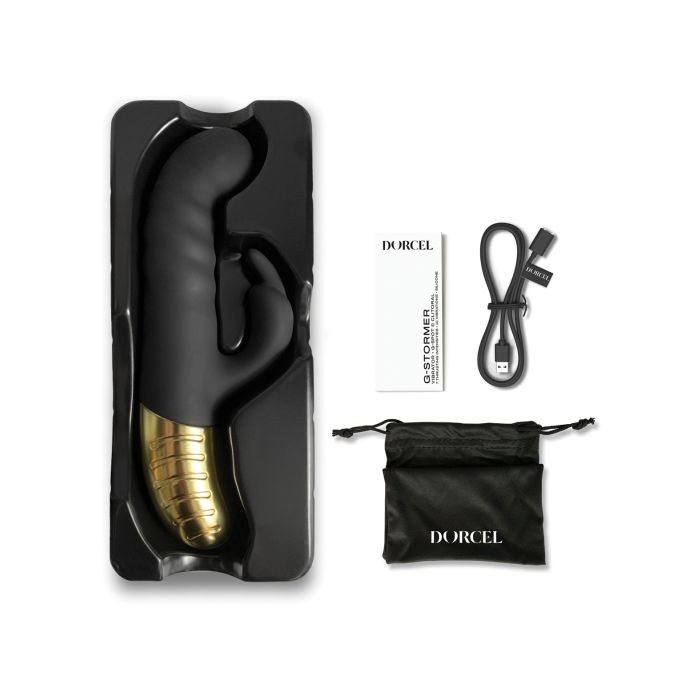 Dorcel G-Stormer Thrusting G Spot Rabbit – Black/Gold