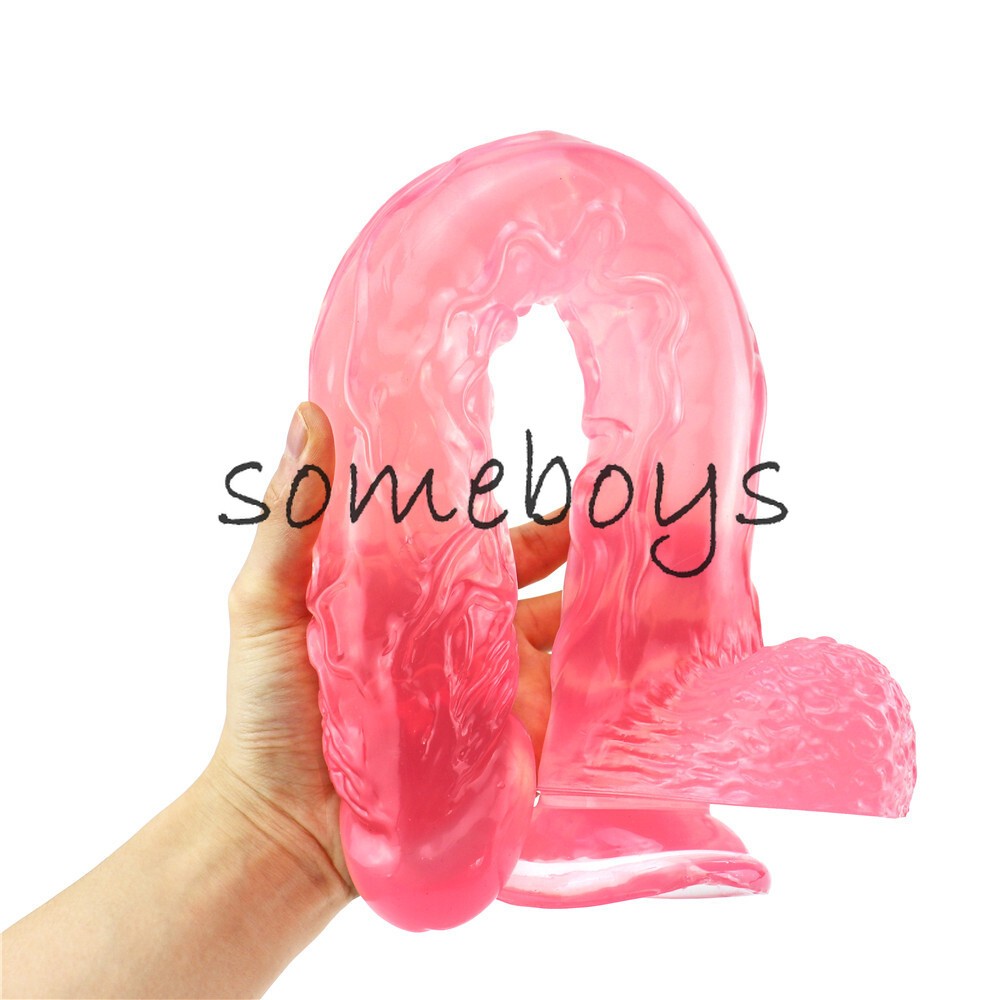 16″ Long-Huge-Strap-on-Dildo-Harness-Panty-Big-Giant-Dong-Strapon-Penis-Sex-Toy