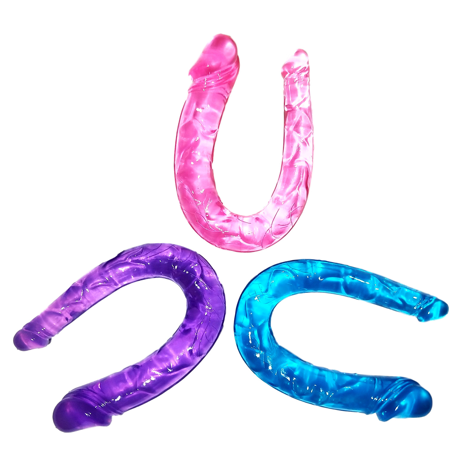 USA Double Ended Dildo-Dual Sided-Headed Penetration Dong For WOMAN COUPLES MEN