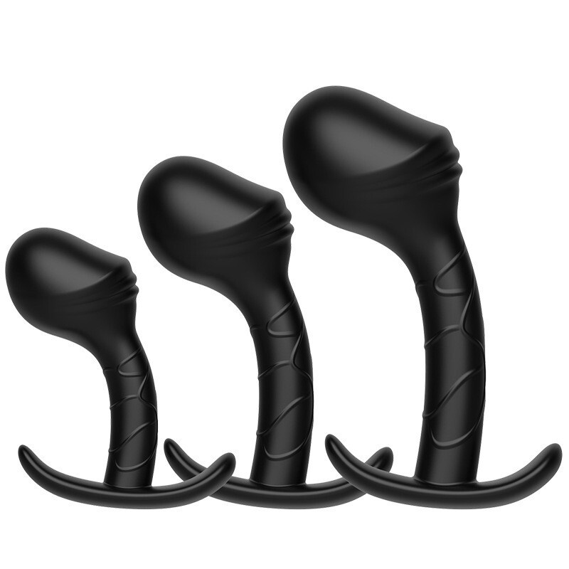 3Pcs/Set Silicone Anal Butt Plug Butt Plug Sex Toys For Women Men Couple Gift US