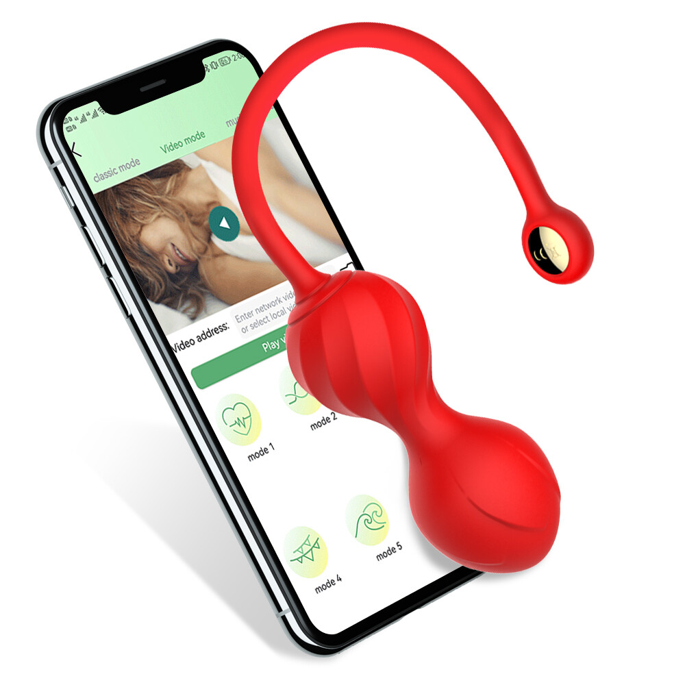 Wireless App Control Bullet Egg Vibrator G-Spot Dildo Adult Sex Toys for Women