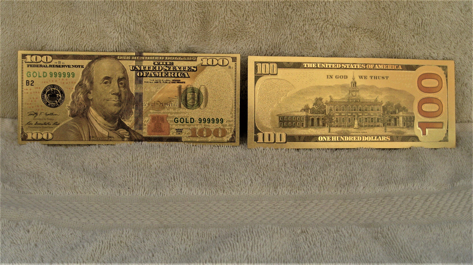 10 Gold Banknotes Sexual Dollar SexToys Money USA Coin Adult Adults Toys