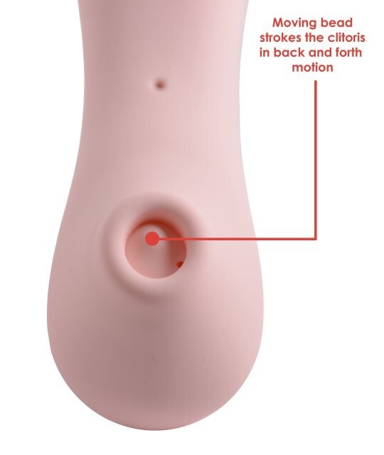 Shegasm Tickle Tickling Stimulator w Suction Clitoris Inmi Rechargeable Cordless