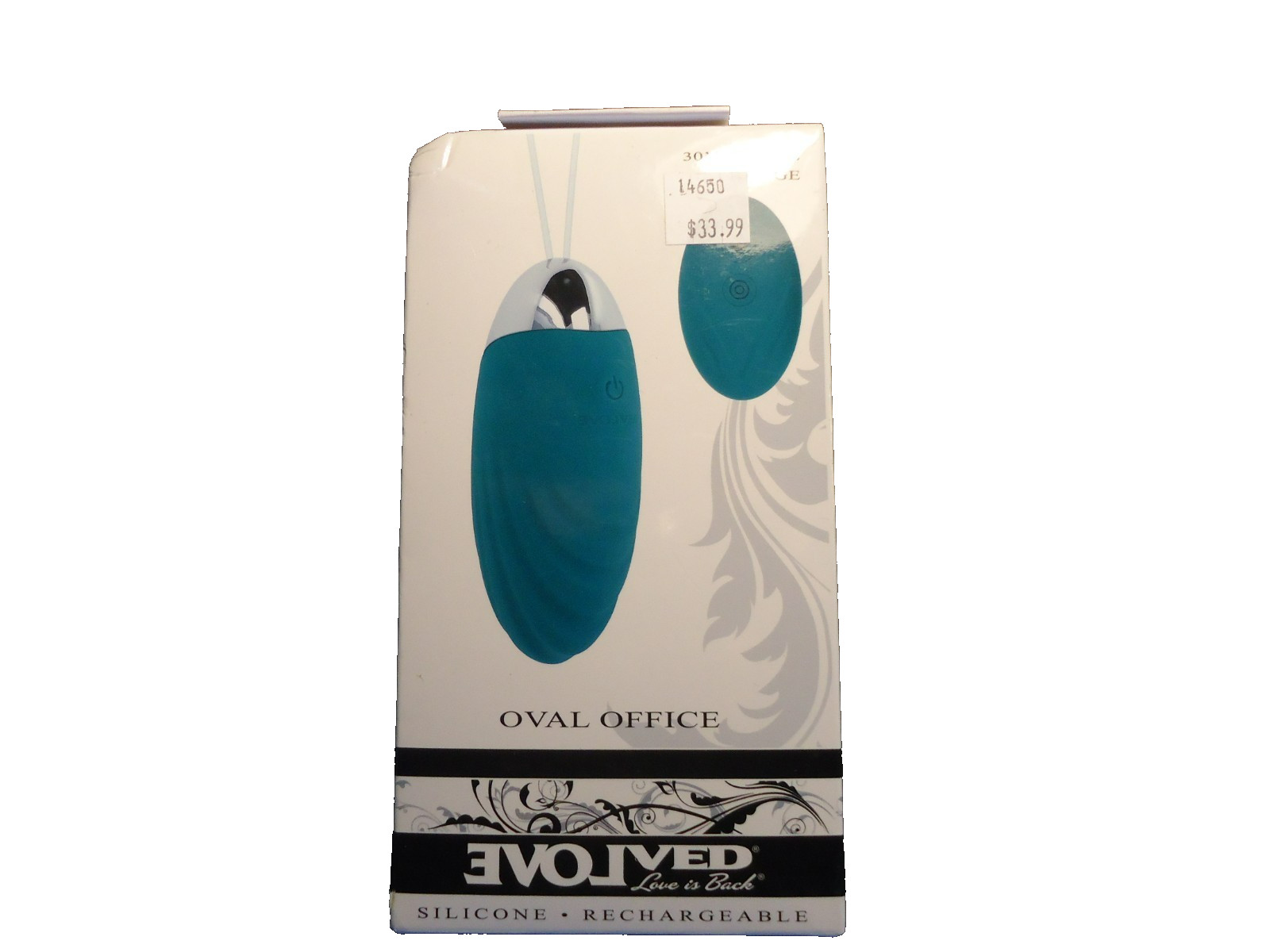 Evolved Oval Office Vibrating Silicone Rechargeable Remote Control Egg Vibe