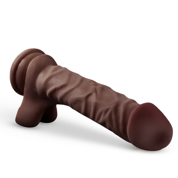 Blush Loverboy 9” Long Realistic Strap On Suction Cup Harness Compatible Dildo