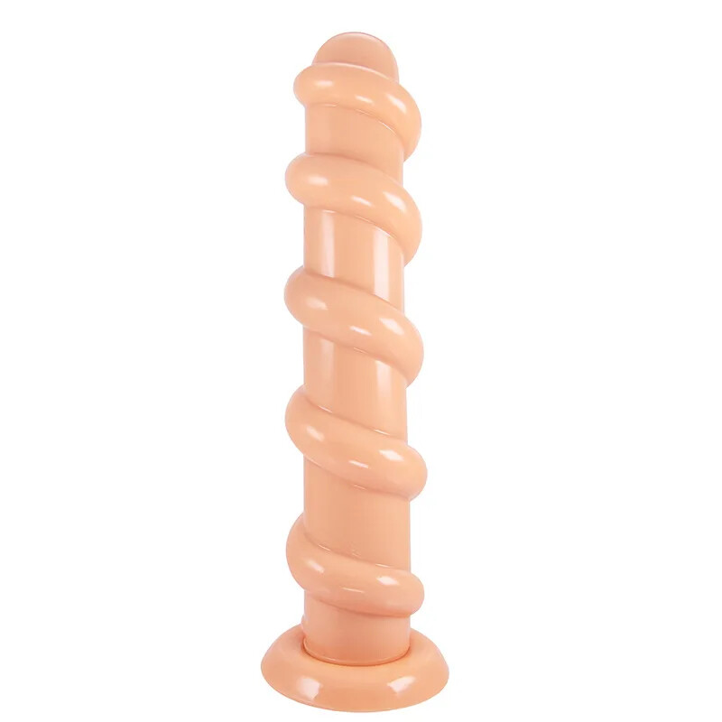 Transparent Huge Anal Plug Soft Thread Butt Plug in-Depth Anal Dilator Sex Toys
