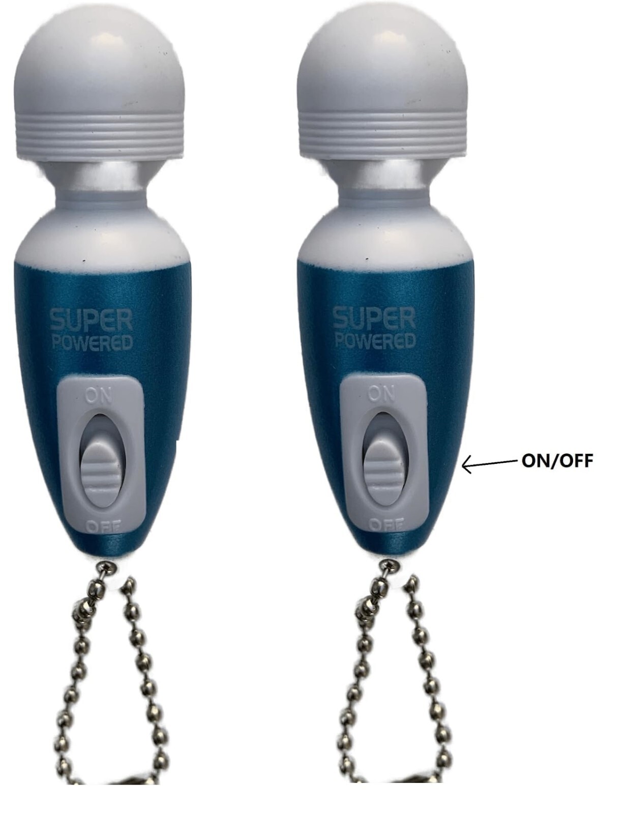 2PK Vibrator Sex Toy AV WAND Massage MINI Massager Keychain Bullet Wireless