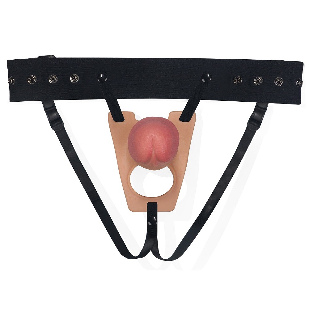 8.5″ Rodeo Hollow Strap-On Penis Dildo Men Sexual Dysfunction Ed Pe Small Penis