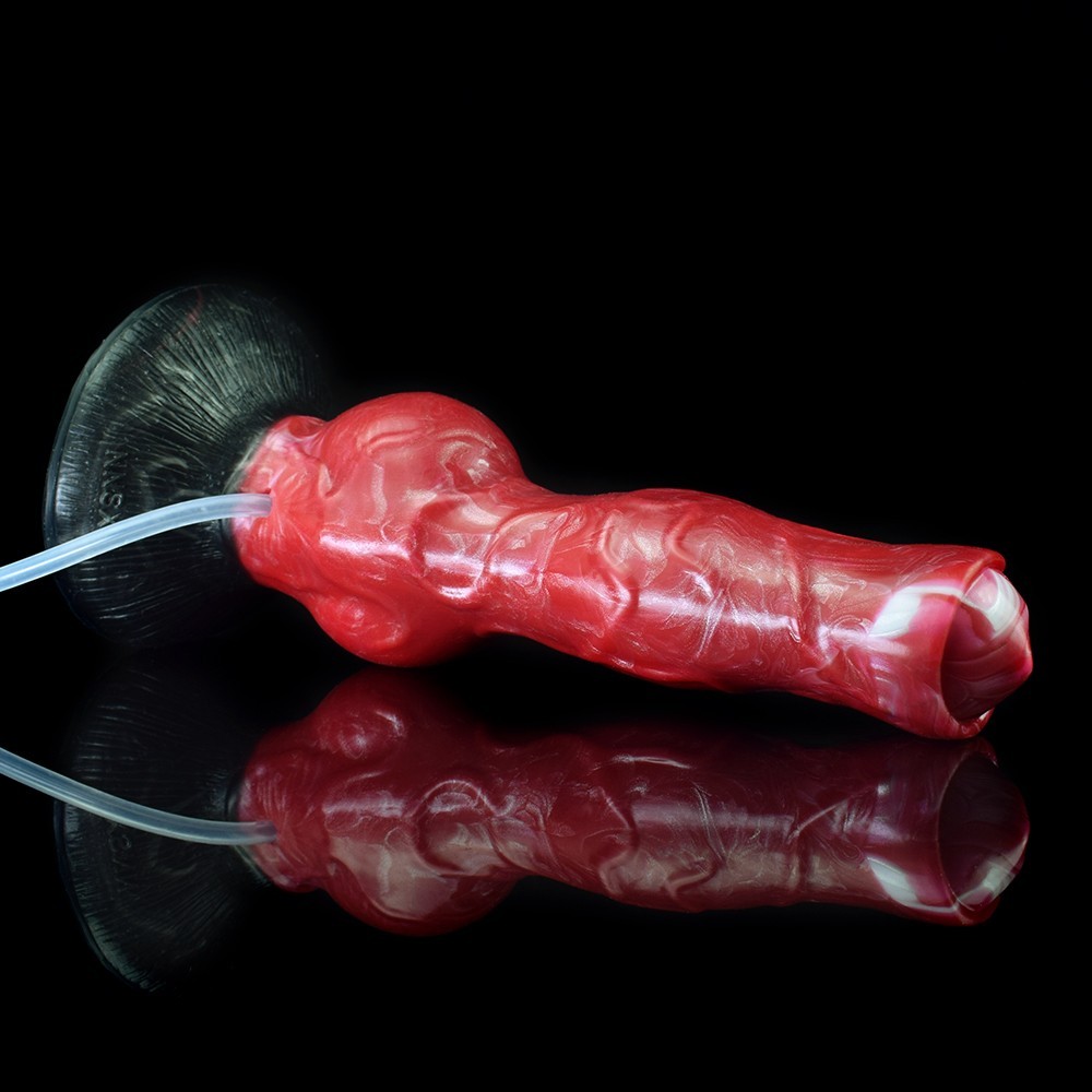 Huge Knot Squirting Ejaculating Dildo Fantasy Strong Suction Cup Anal Toy Adults