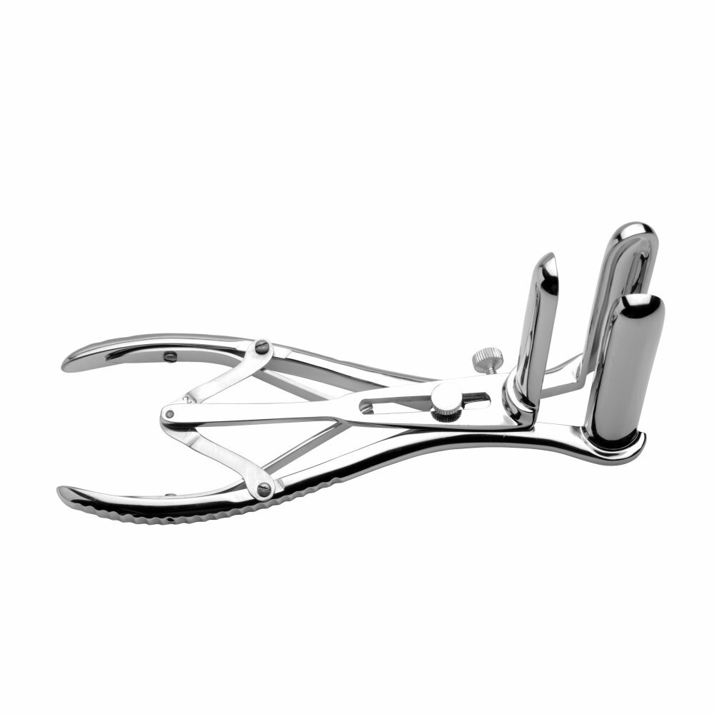Stainless Steel Anal Speculum Medical Play Obediance Ass Spreader Sex Toys