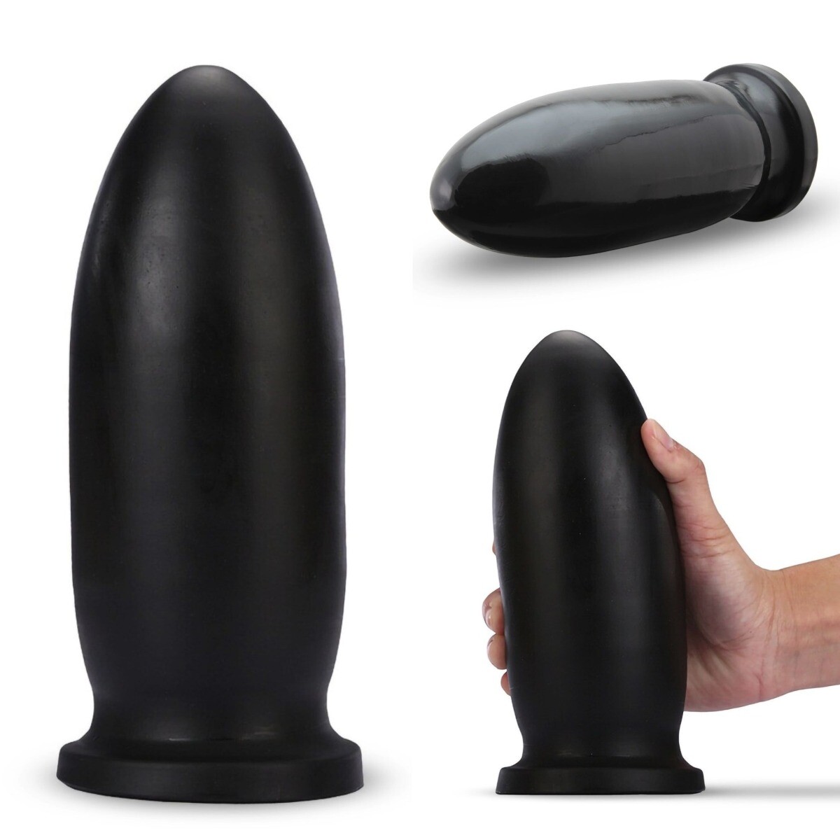 8″ Super Big XL Anal Butt Plug Dildo Stretcher Advanced Anal Play Sex Toys