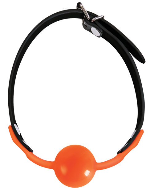 Orange Is The New Black Sili Gag Silicone Bondage Mouth Gag by Icon Brands
