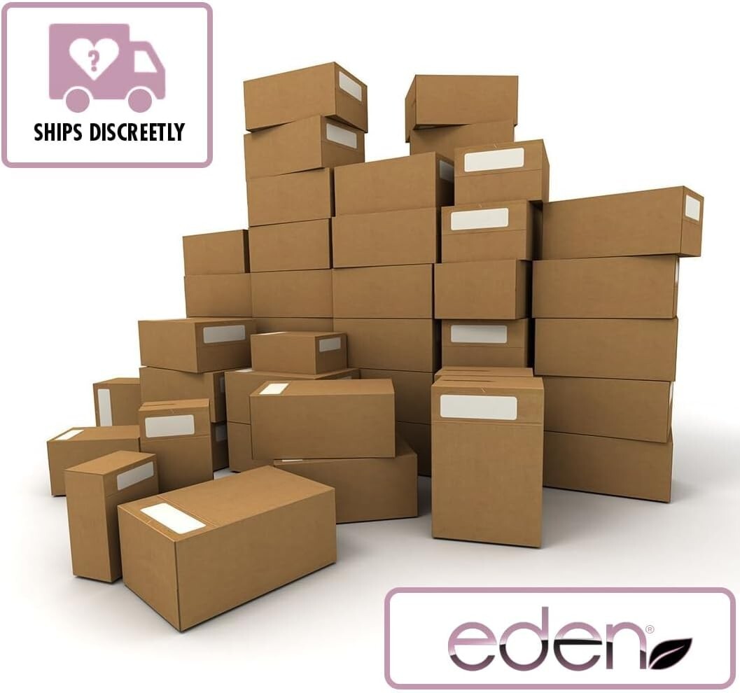 Eden 11.5″ Realistic Dual Density Dildo Strap On Harness Compatible – Vanilla