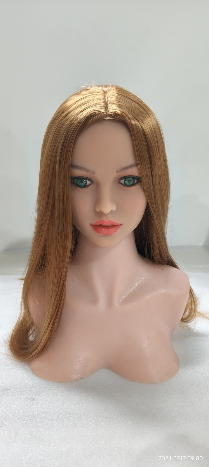 Realistic TPE Sex Doll Head Oral Sex Masturbator Replaceable Adult Toys for Men