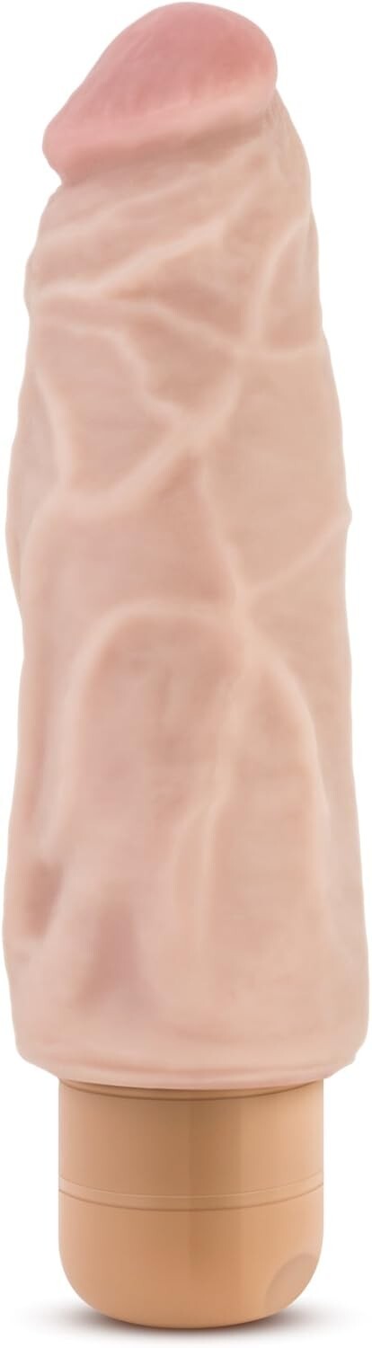 Eden 7.5″ Realistic Vibrating Dildo IPX7 Waterproof Body Safe Vibrator Sex Toy