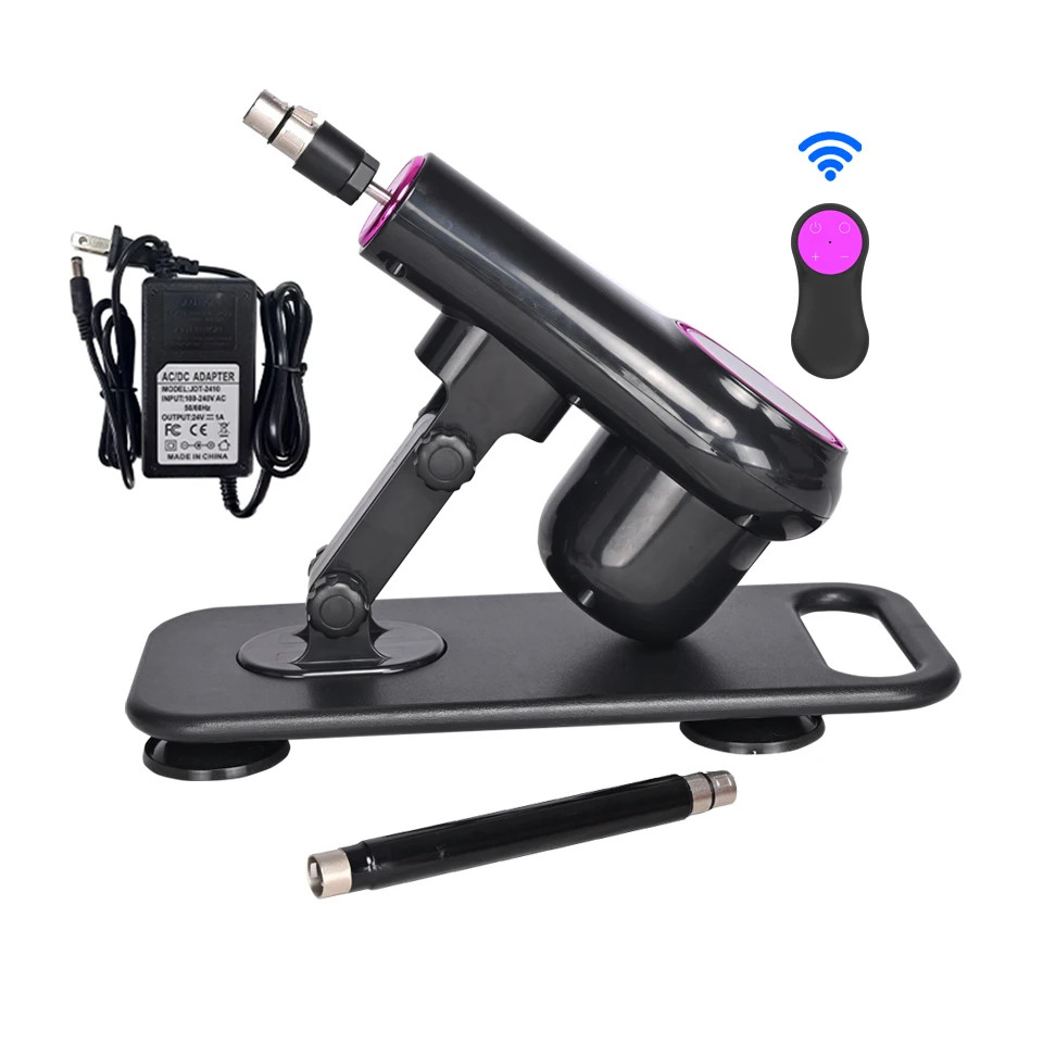 Upgrade Wireless Sex Machine for Woman Adjustable Masturbating Pumping Sex Gun