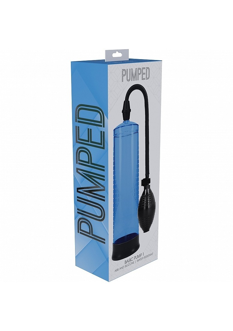 Shots America Pumped Water Resistant Basic Pump 1 Blue, New