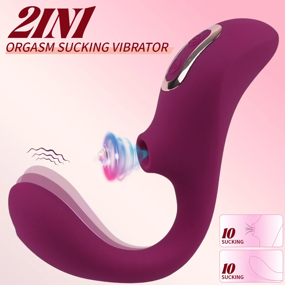 Clit Sucker Vibrator G-Spot Stimulator Vibrator Female Adult Sex Toy for Women