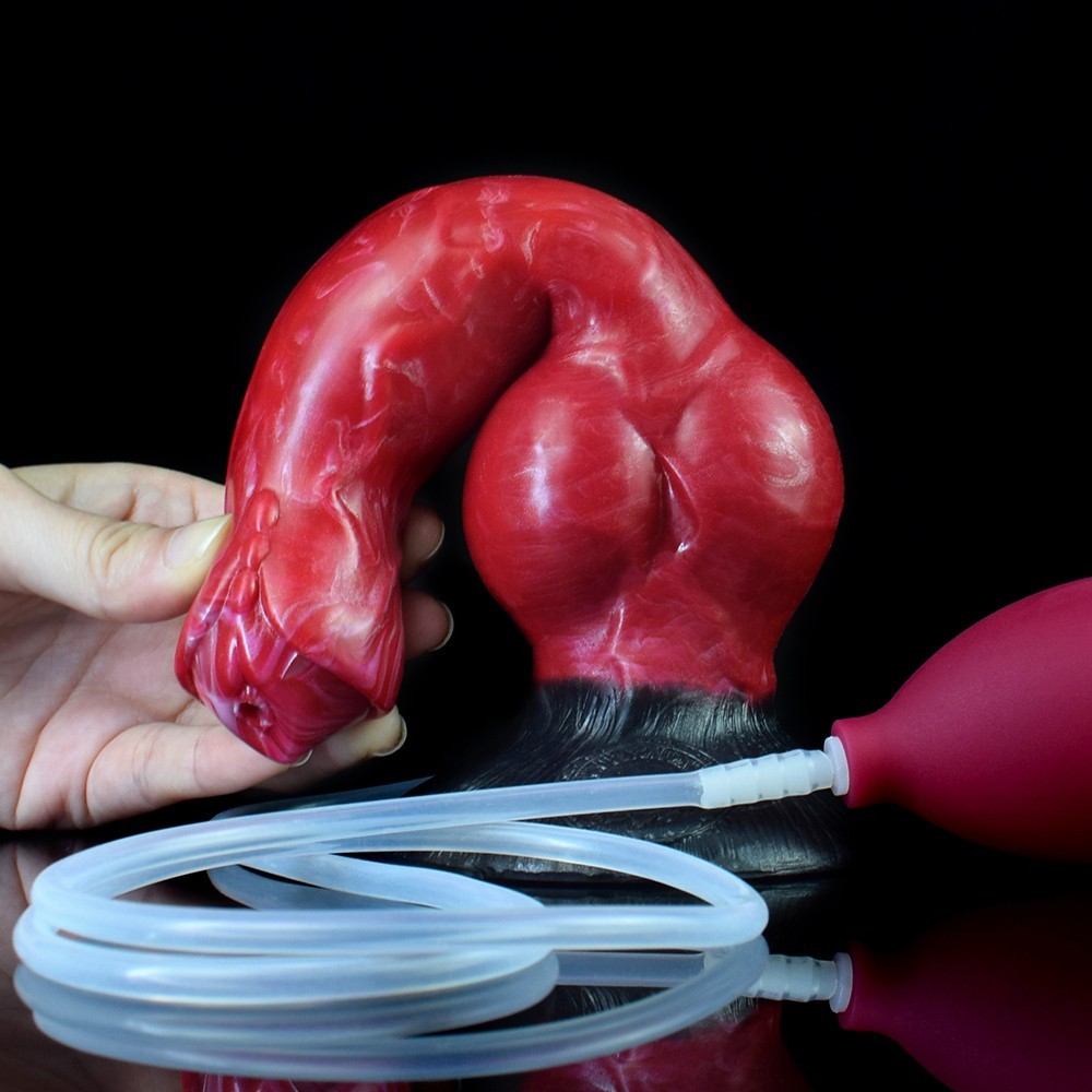 Huge Knot Squirting Ejaculating Dildo Fantasy Strong Suction Cup Anal Toy Adults