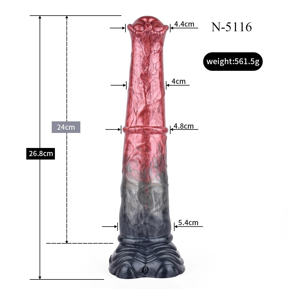 Real Big Dildo Soft Silicone Penis Knot With Suction Cup Female Masturbator